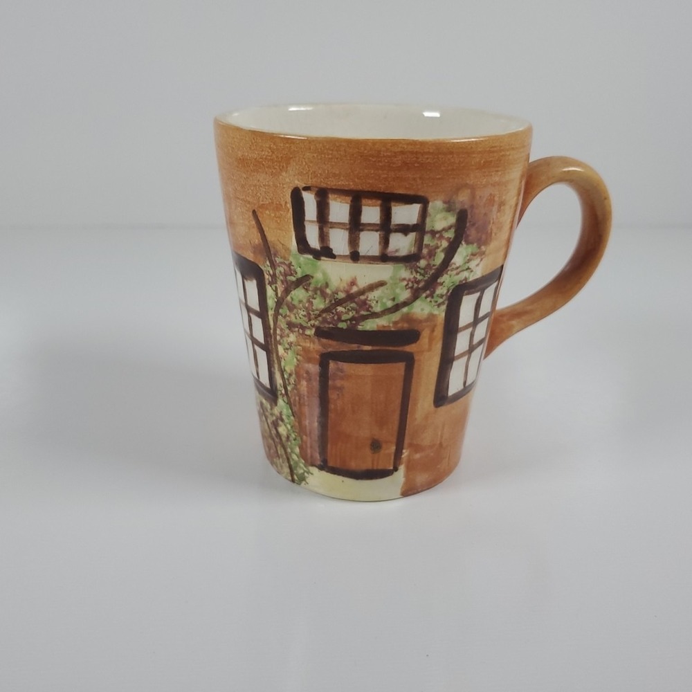 Pair Price Kensington cottageware vintage mugs 4"h